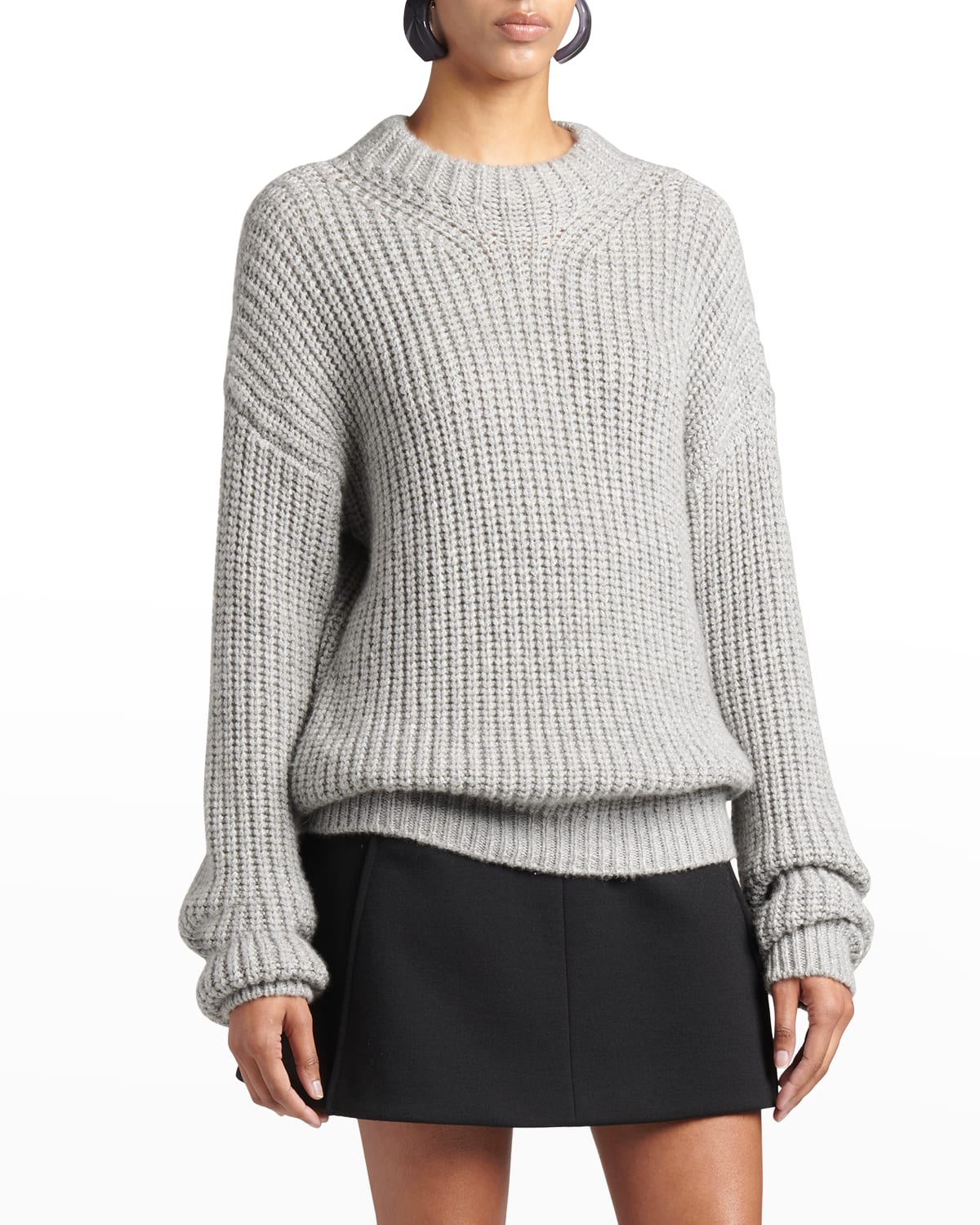 Marled Cashmere Relaxed Sweater