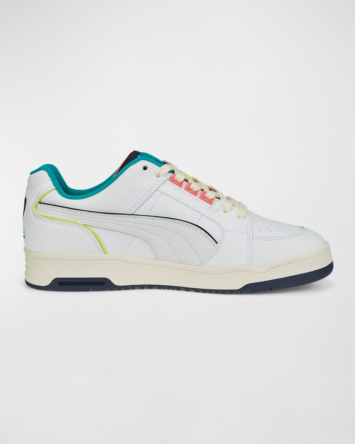 Puma Men's Slipstream Leather Low-top Sneakers In White