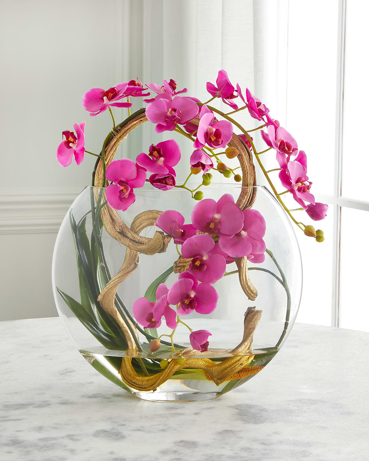 Exclusive Rose Sunset Floral Arrangment