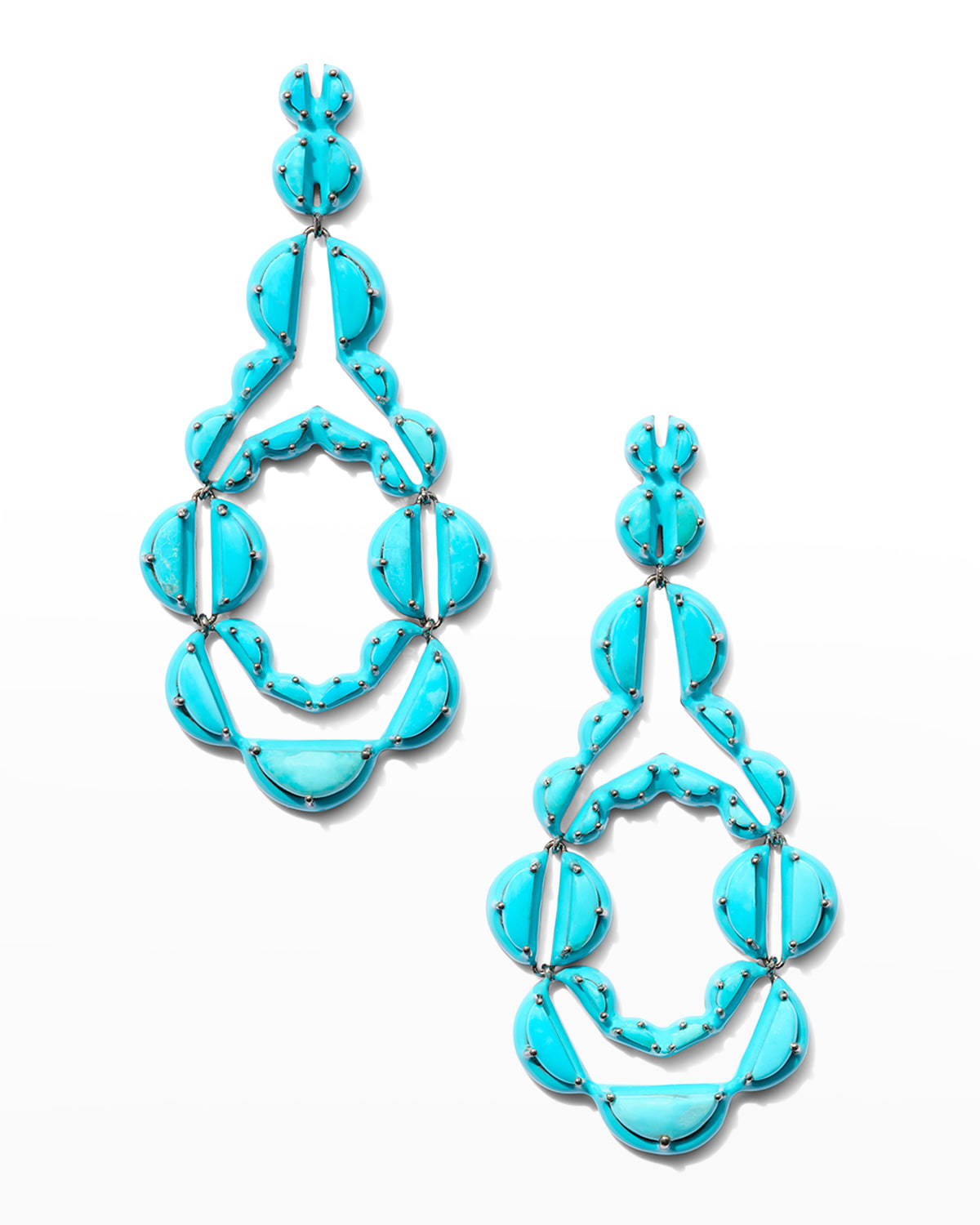 Vienna Earrings in Turquoise