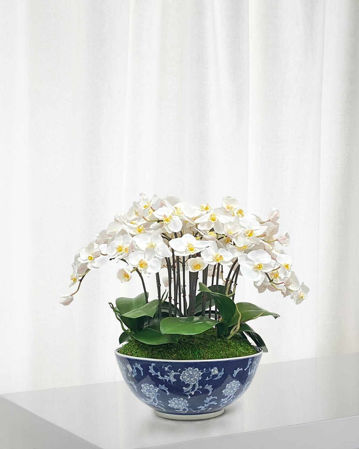 Winward Home Orchid In Longlife Bowl In White