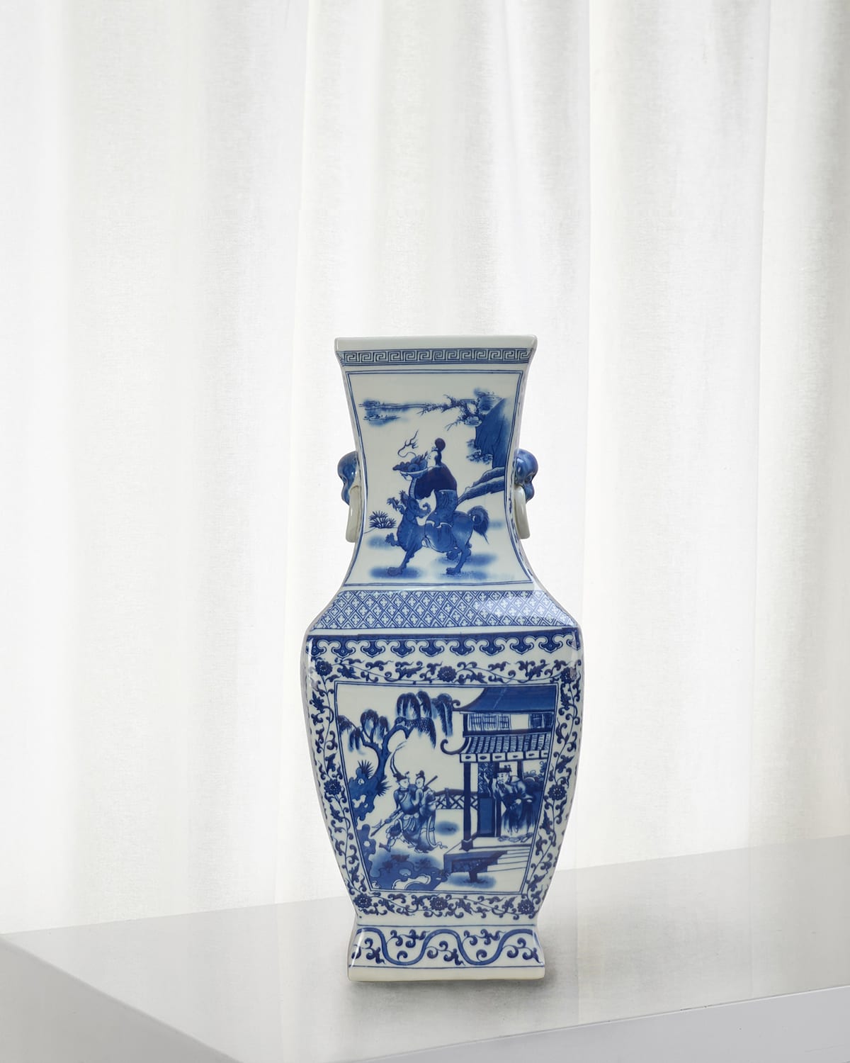 Winward Chinese Rectangle Vase - 20"