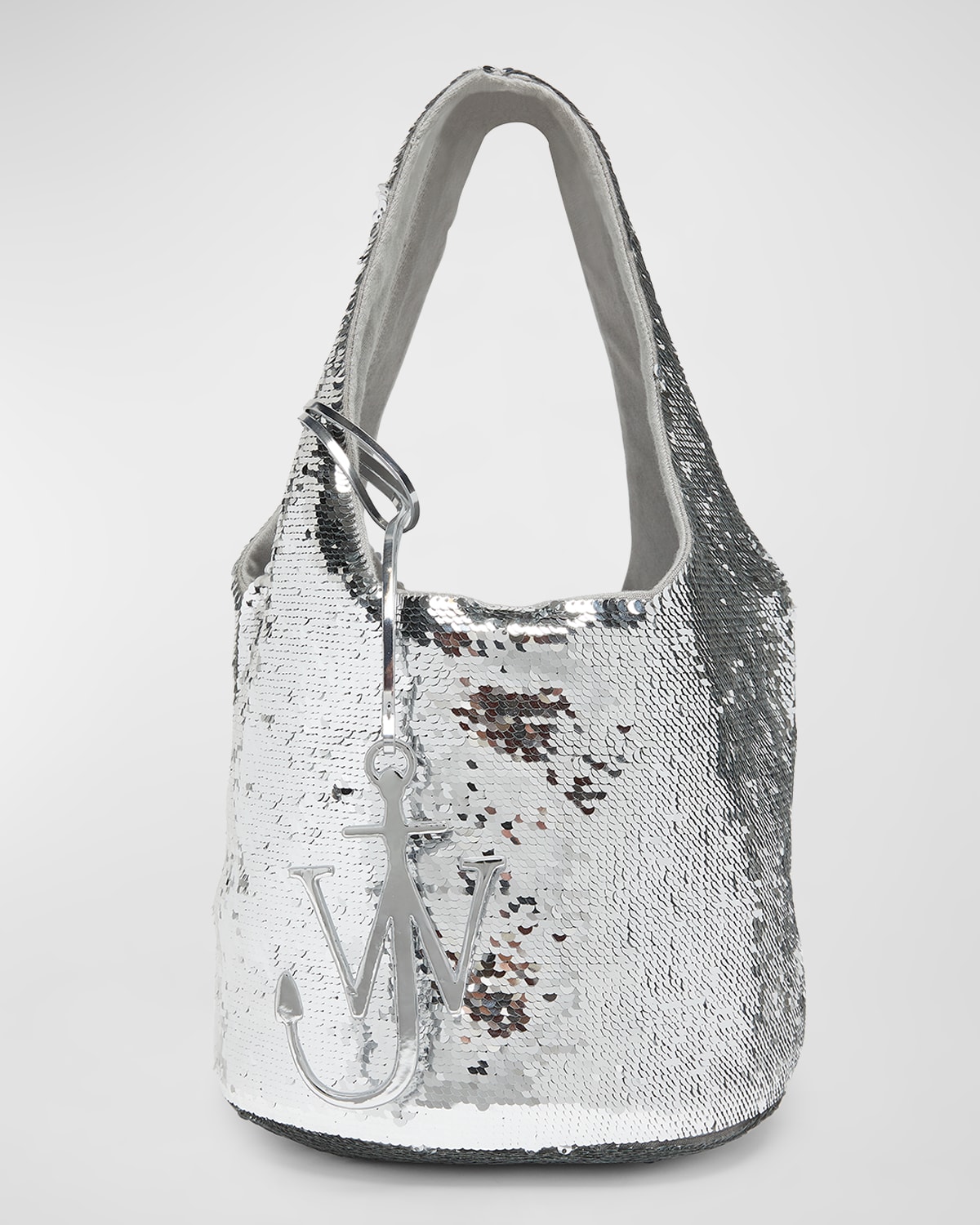 Mini Sequin Shopper Tote Bag