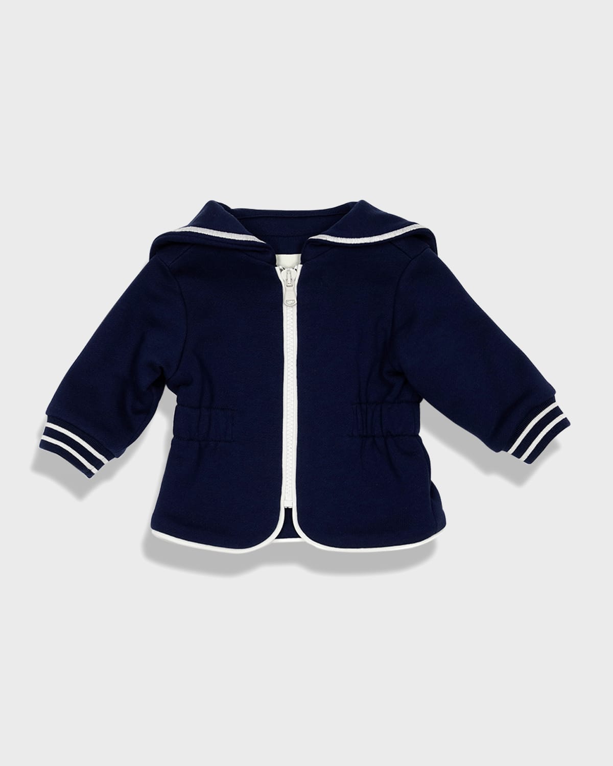 FENDI キッズ ネイビー ジャケット FENDI キッズ ネイビー ジャケット Fendi-Kids-Girls-Blue-White-