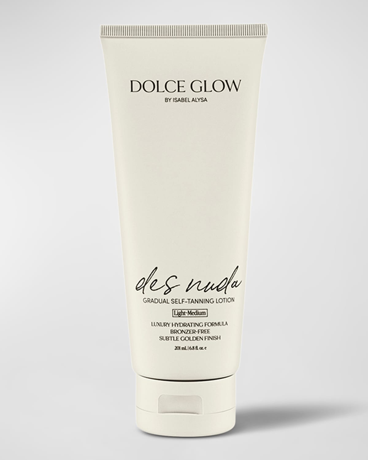Shop Dolce Glow 6.8 Oz. Des Nuda Self-tanning Lotion - Light To Medium