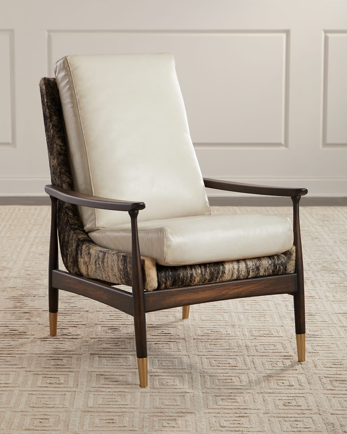 Old Hickory Tannery Daniel Hairhide Chair