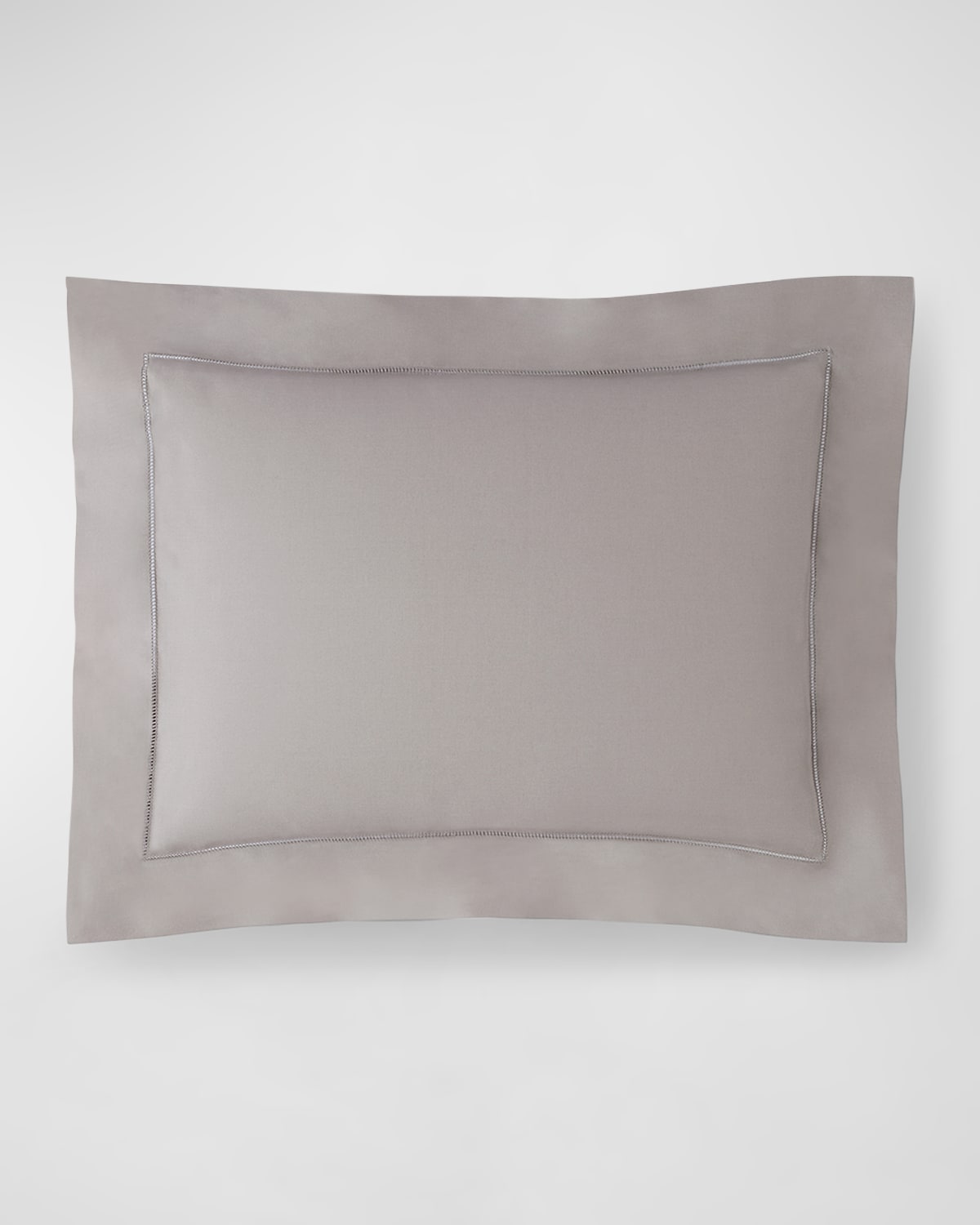 Shop Sferra Celeste Continental Sham In Grey