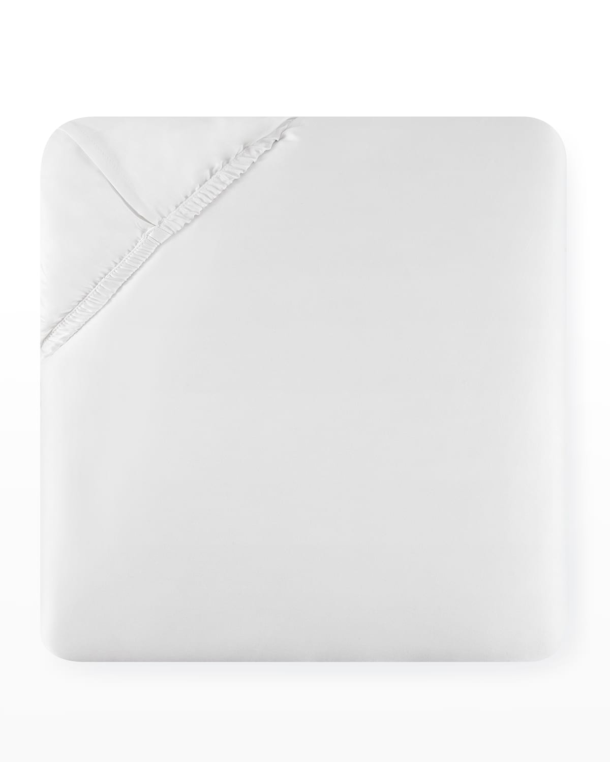 Sferra Fiona California King Fitted Sheet In White