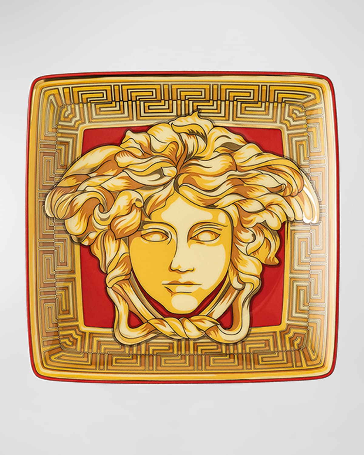 Medusa Amplified Golden Coin Holiday Collector's Canape Dish