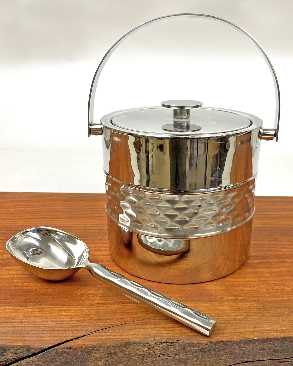 Michael Wainwright Truro Platinum Ice Bucket & Scoop Set