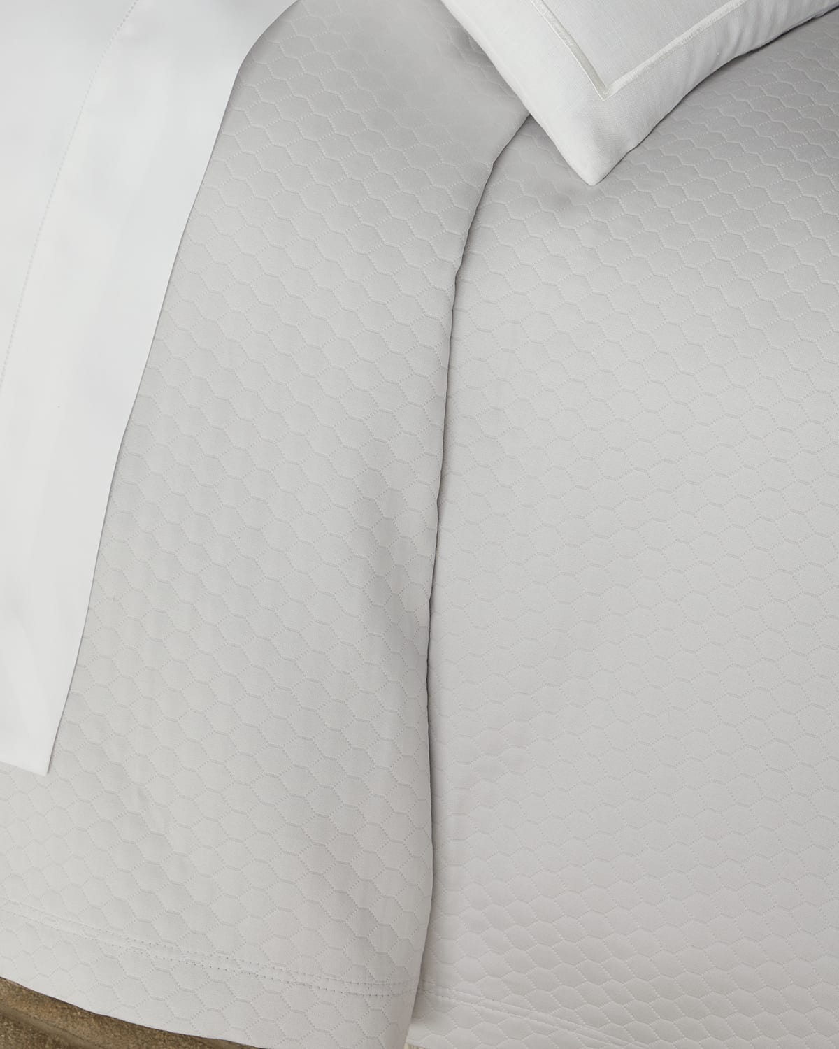 Sferra Favo King Coverlet