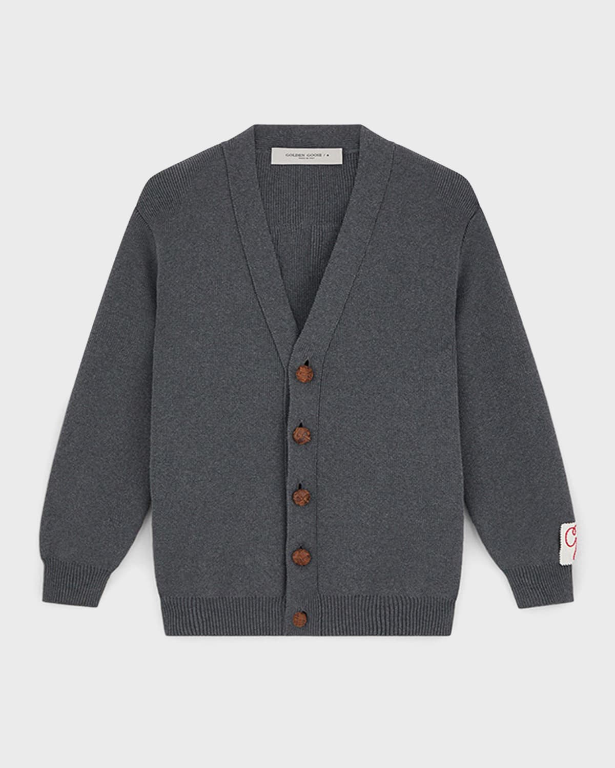 Men's Golden Knit Cardigan