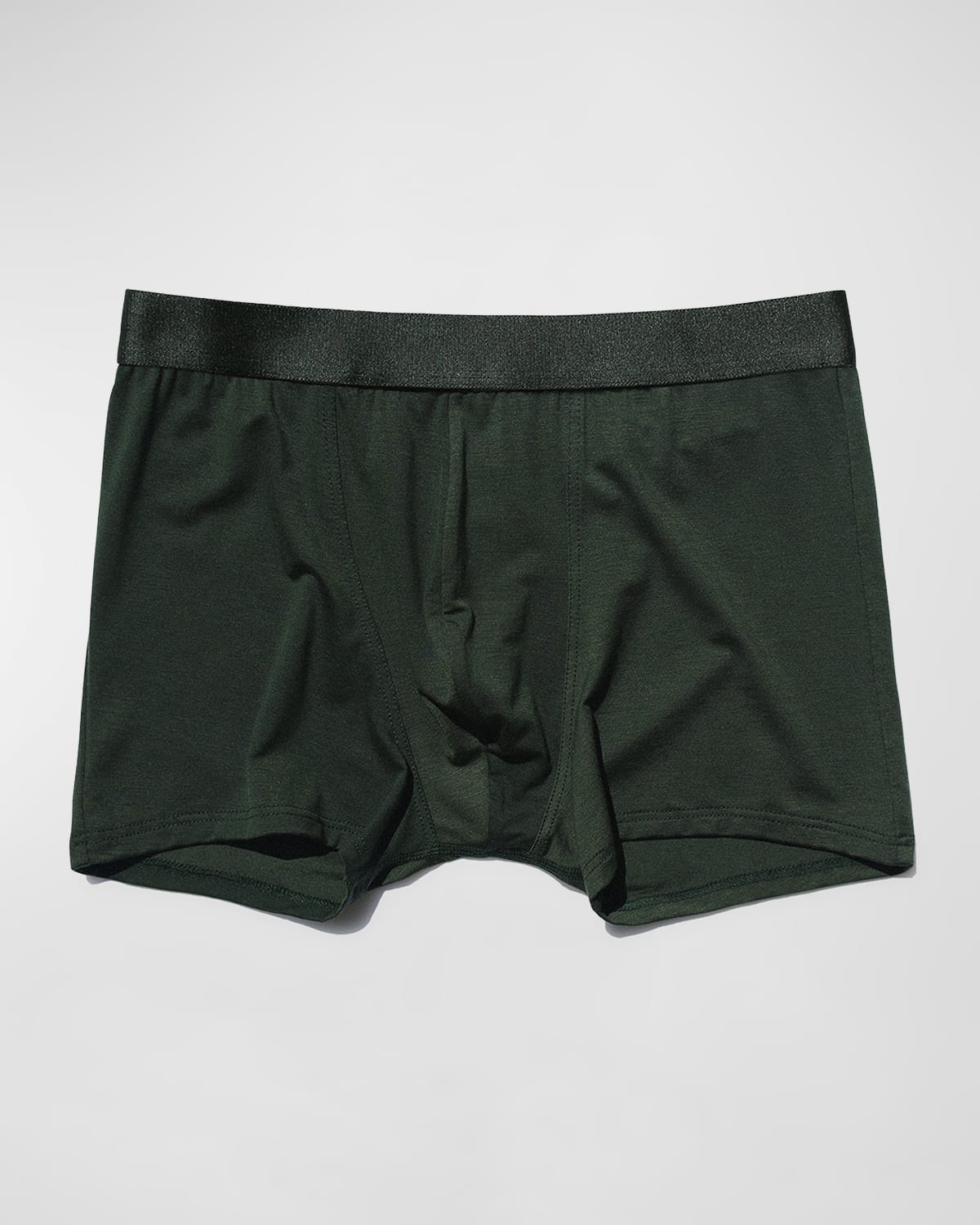 Shop Cdlp Men's Solid Boxer Brief In Army Green