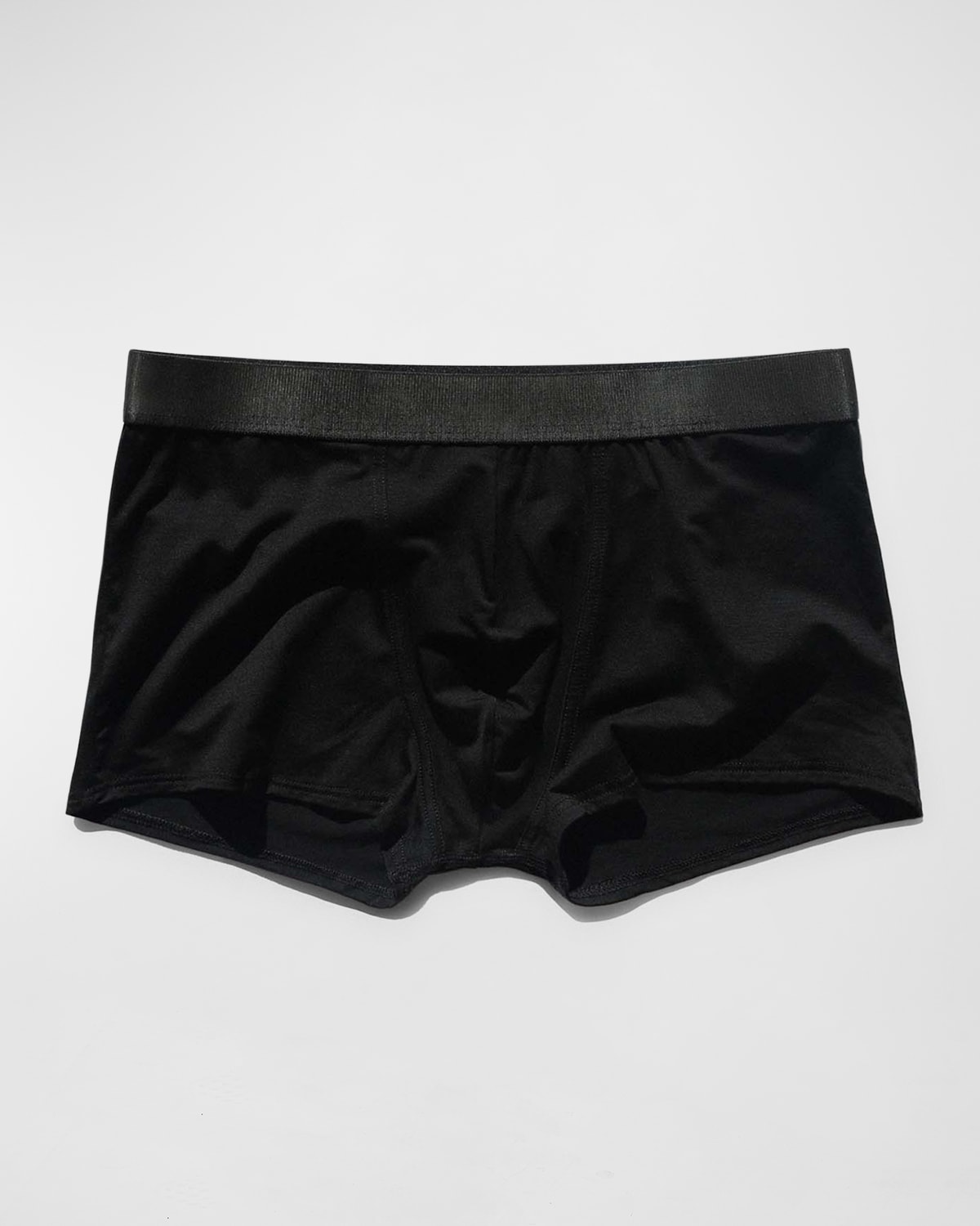 Men's Low-Rise Solid Trunks
