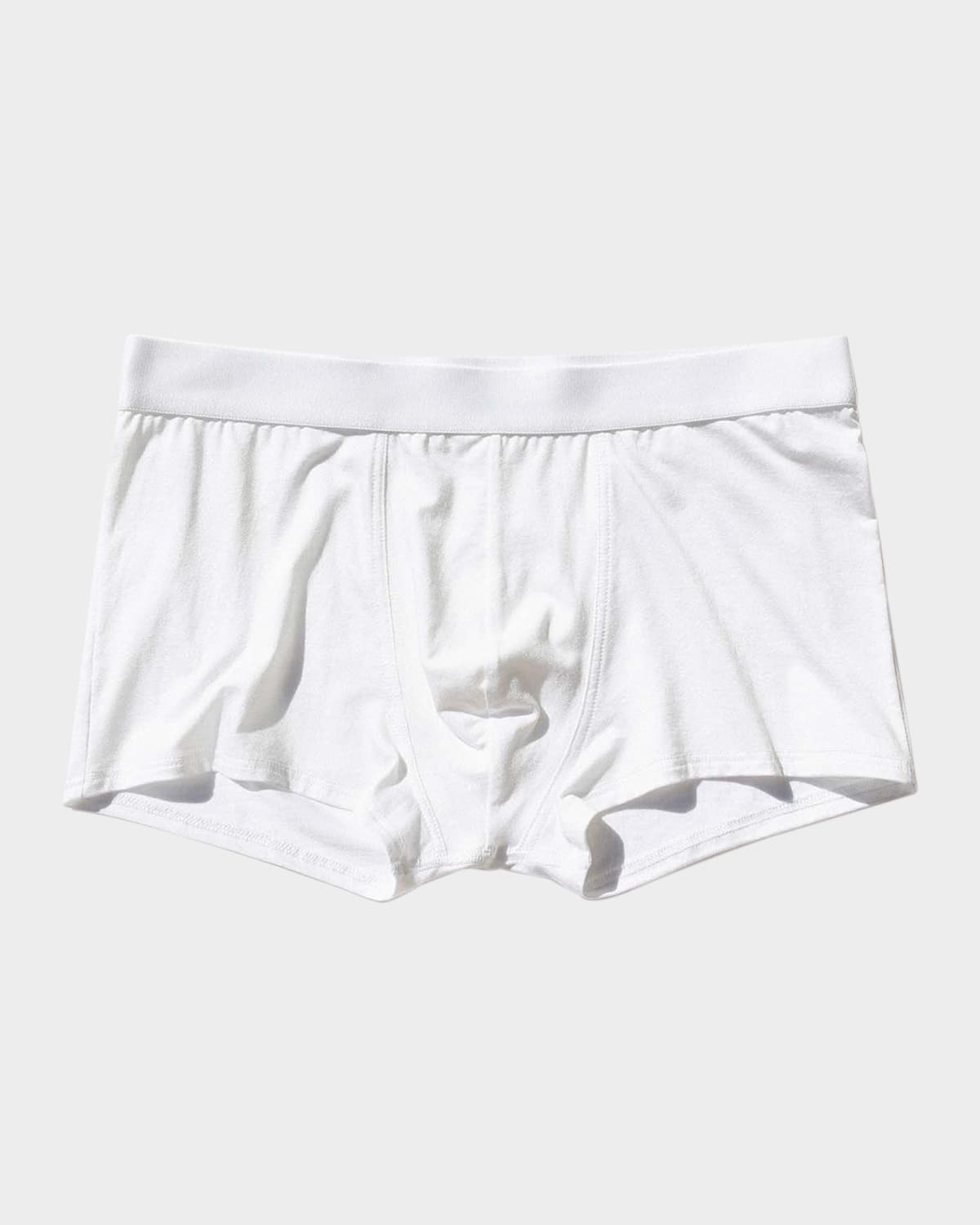 Men's Low-Rise Solid Trunks