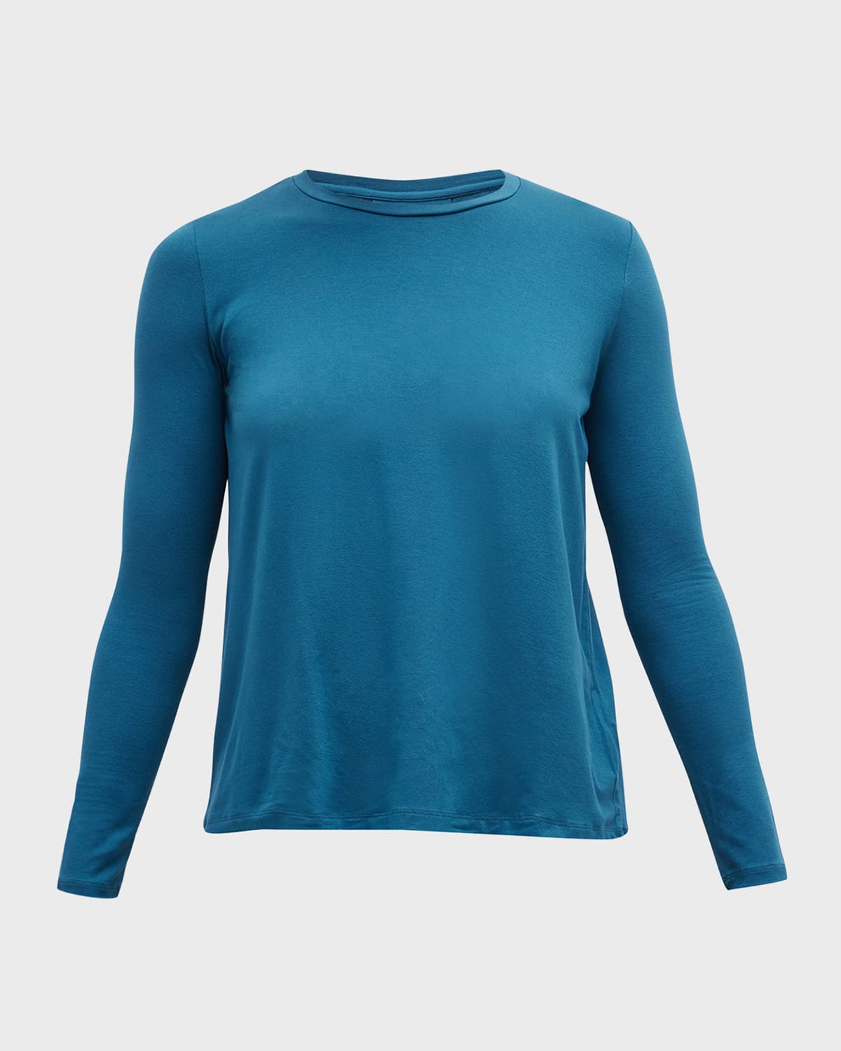 MAJESTIC SOFT TOUCH PLEATED CREWNECK PULLOVER