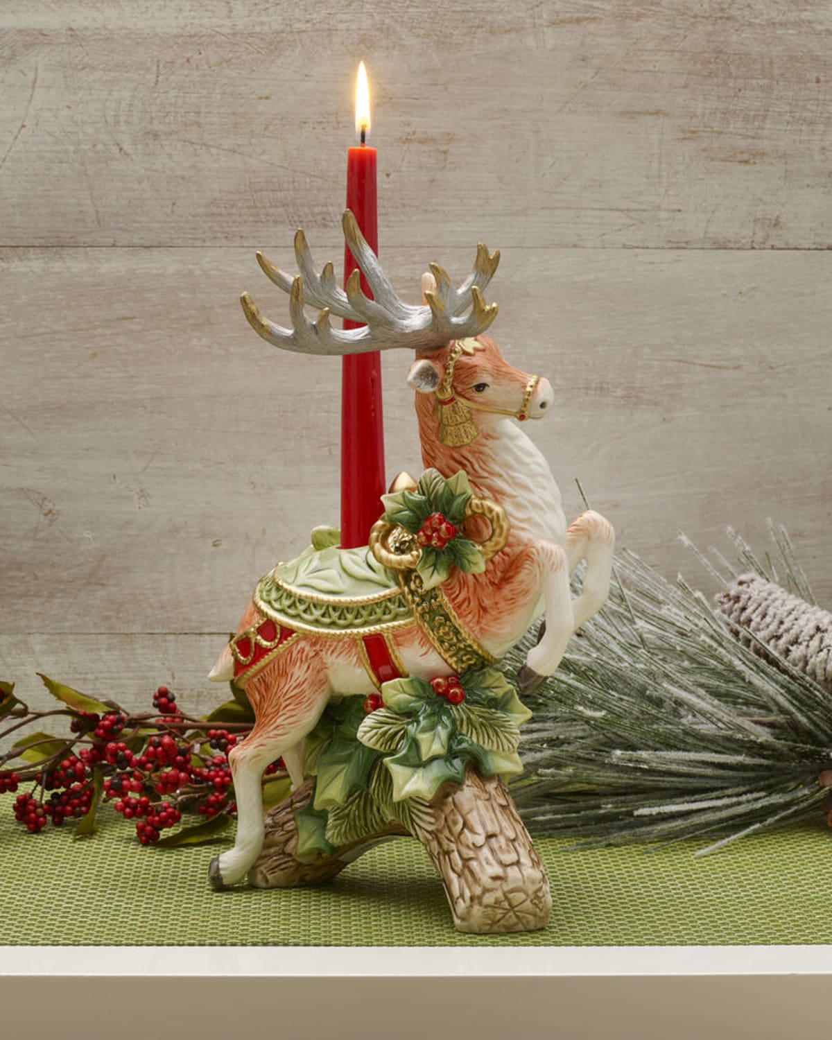 Christmas Reindeer Candleholder