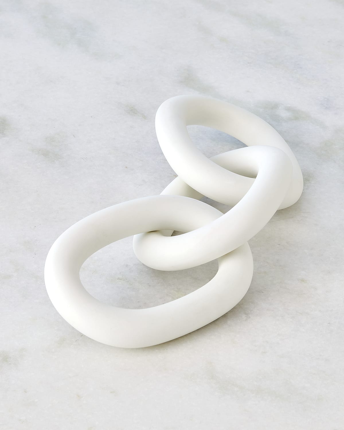 Shop Ashley Childers For Global Views 3-ring Chain In White