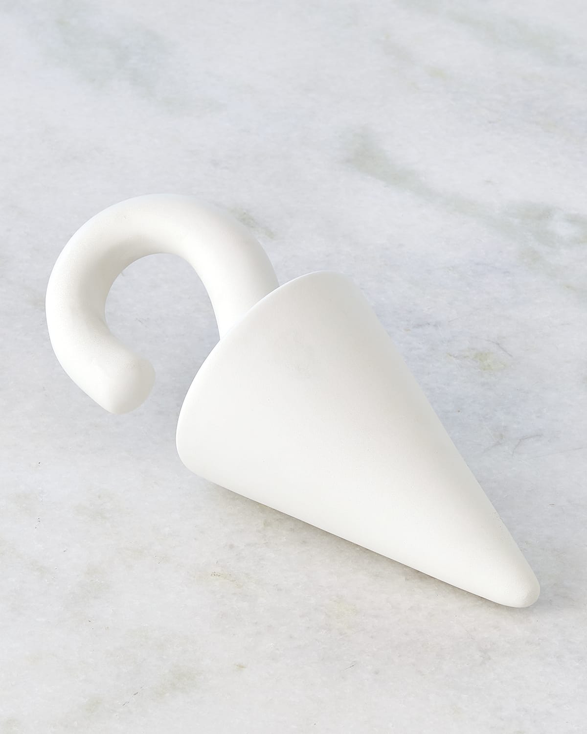 Ashley Childers For Global Views Cone Drop Decorative Accent In White