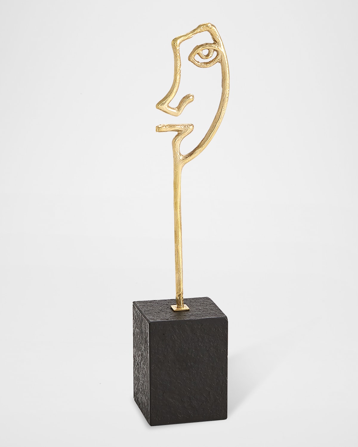 Global Views Son Scribble Sculpture In Gold
