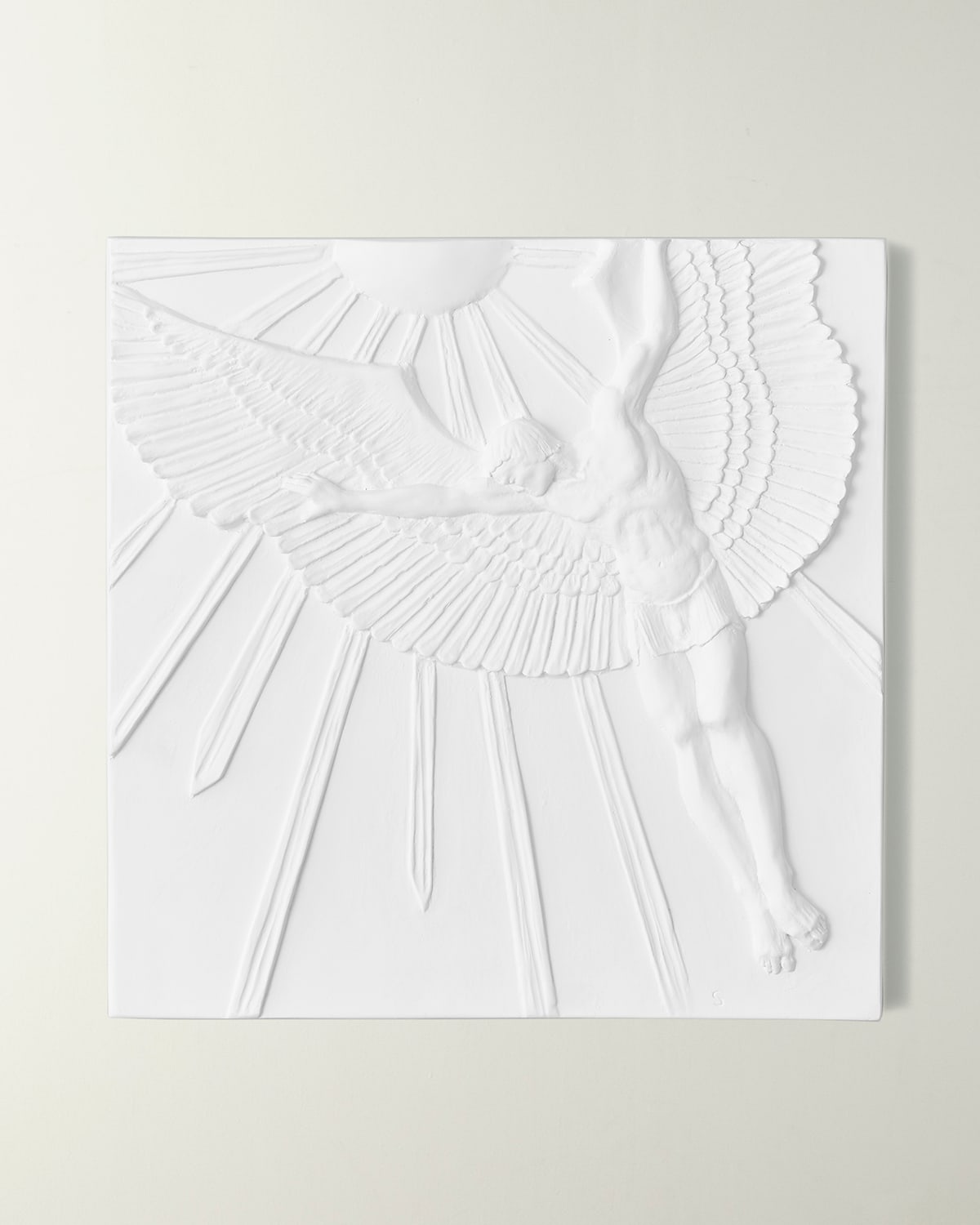 Global Views Winged Plaster Wall Panel