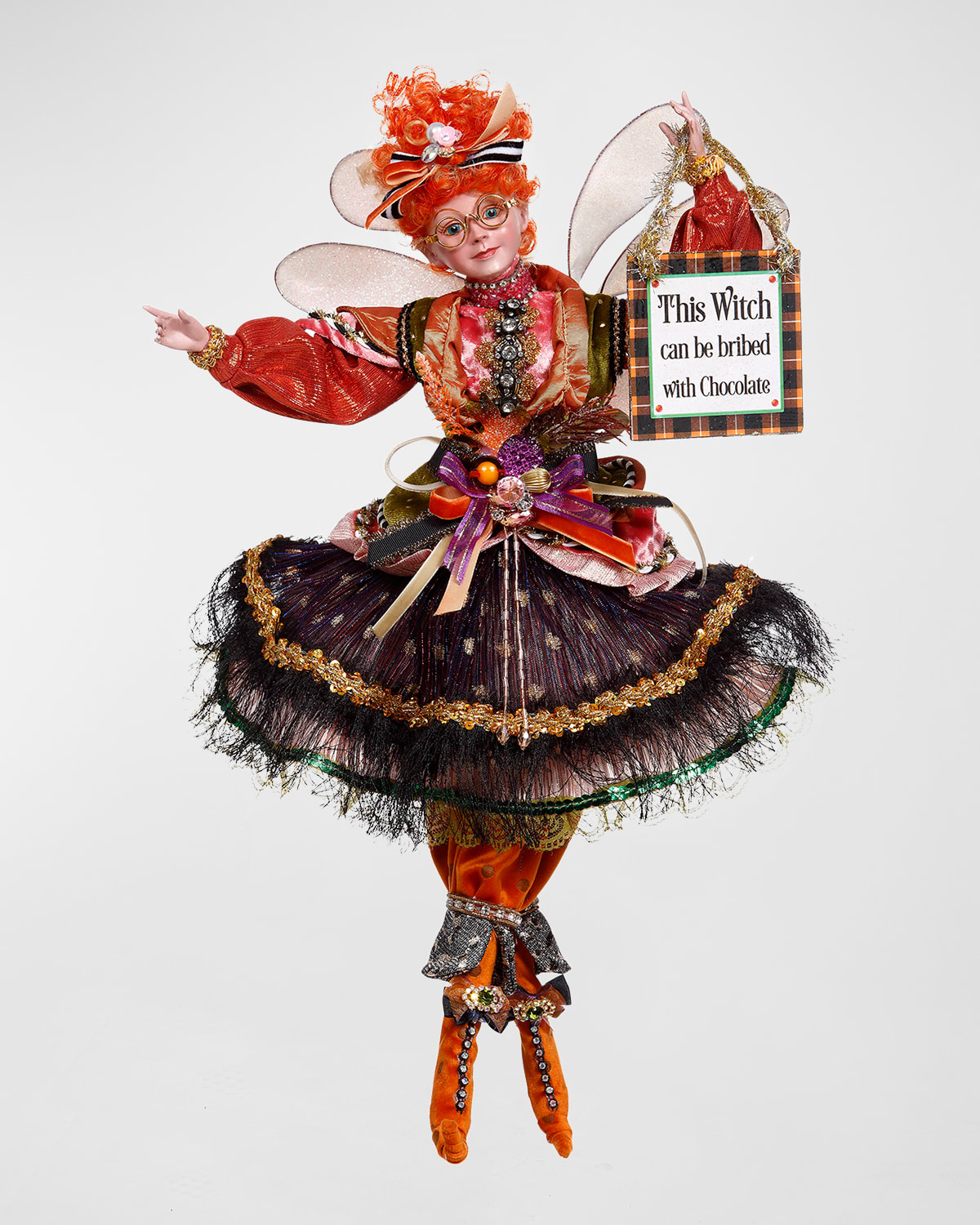 The Little Witch Fairy Girl Halloween Figurine, Medium
