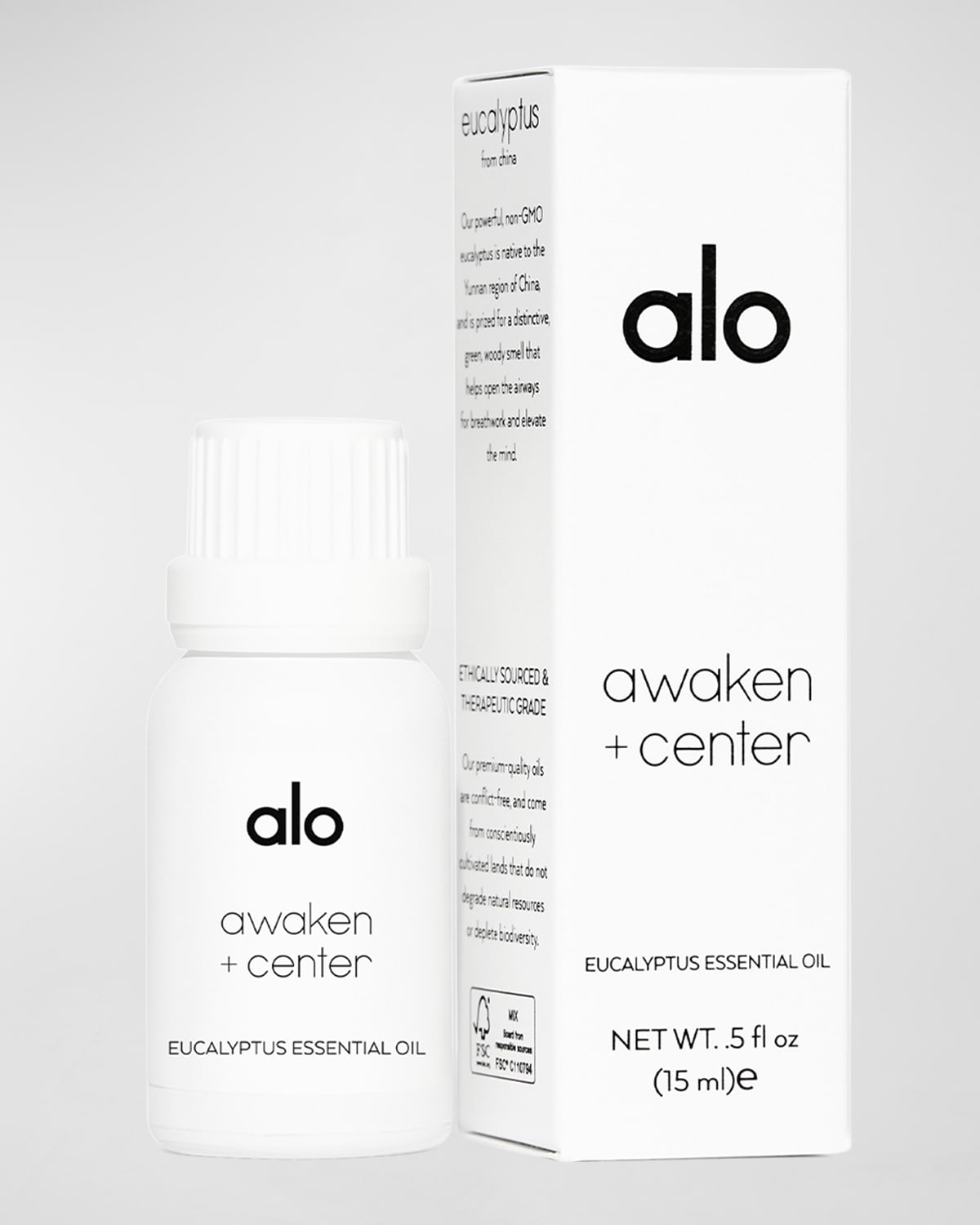 Shop Alo Yoga Awaken & Center Eucalyptus Essential Oil, 0.5 Oz.