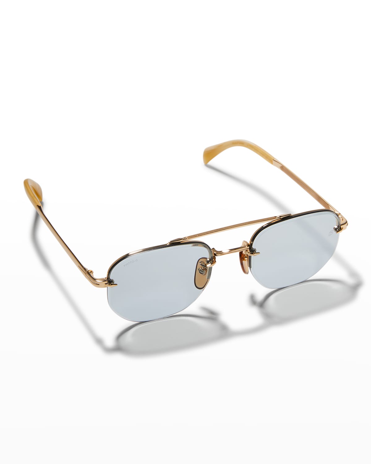 David Beckham Men's Photochromic Lens Square Sunglasses