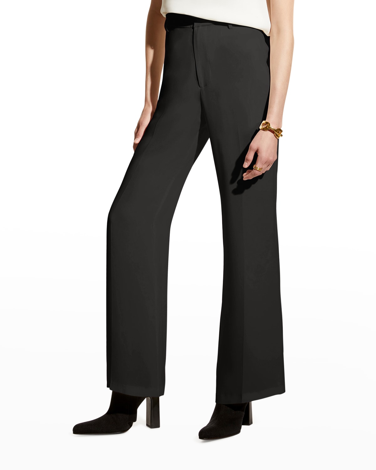 CARESTE Piper Mid-Rise Flared Pants