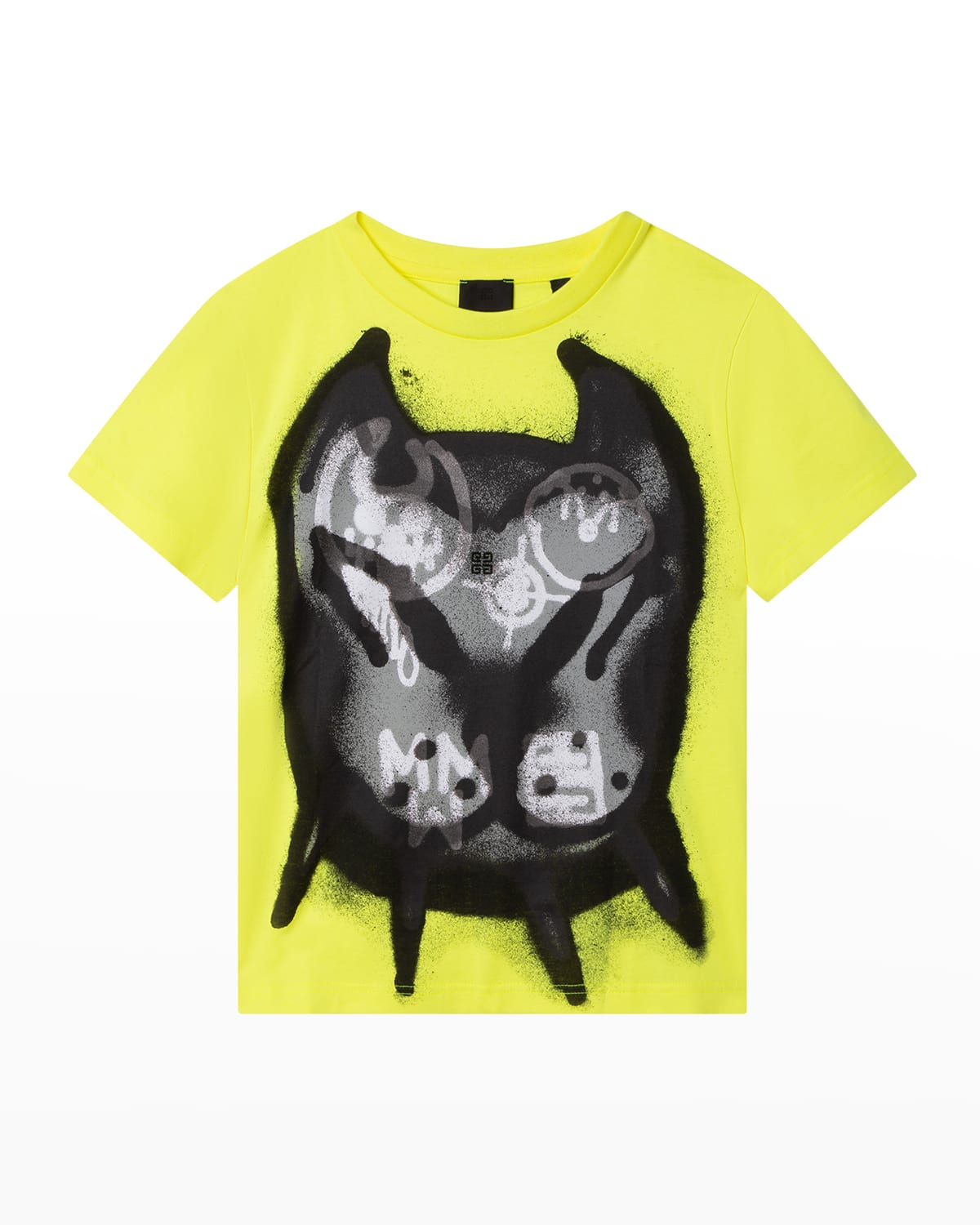 Givenchy Kids Boy s Chito Dog T shirt In Neon Yellow ModeSens