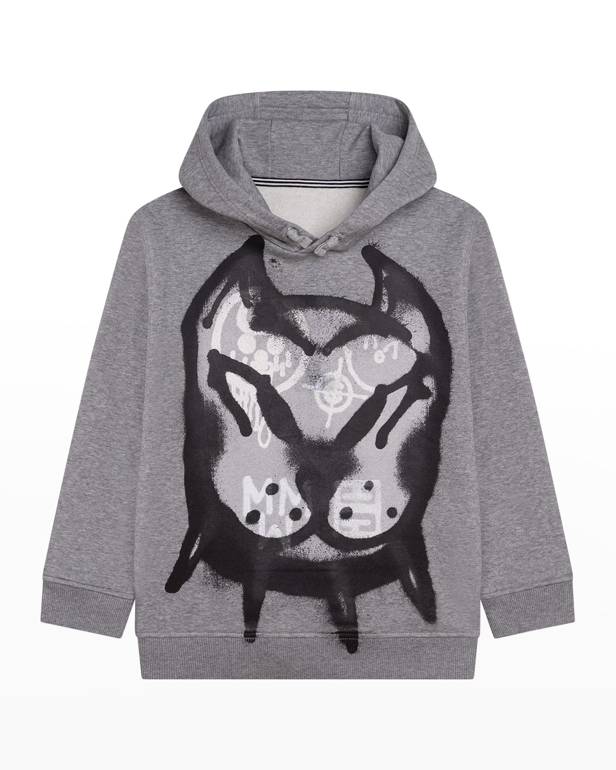 Givenchy Kids Boy s Chito Dog Jumper In Marl Grey ModeSens