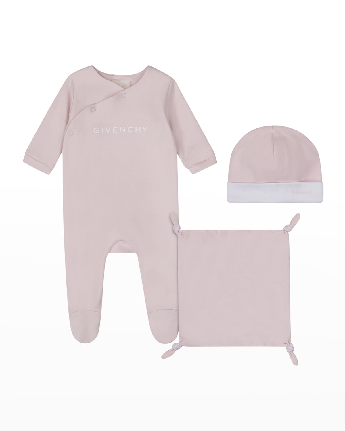 Givenchy Kid's 3-piece Gift Set In Pink