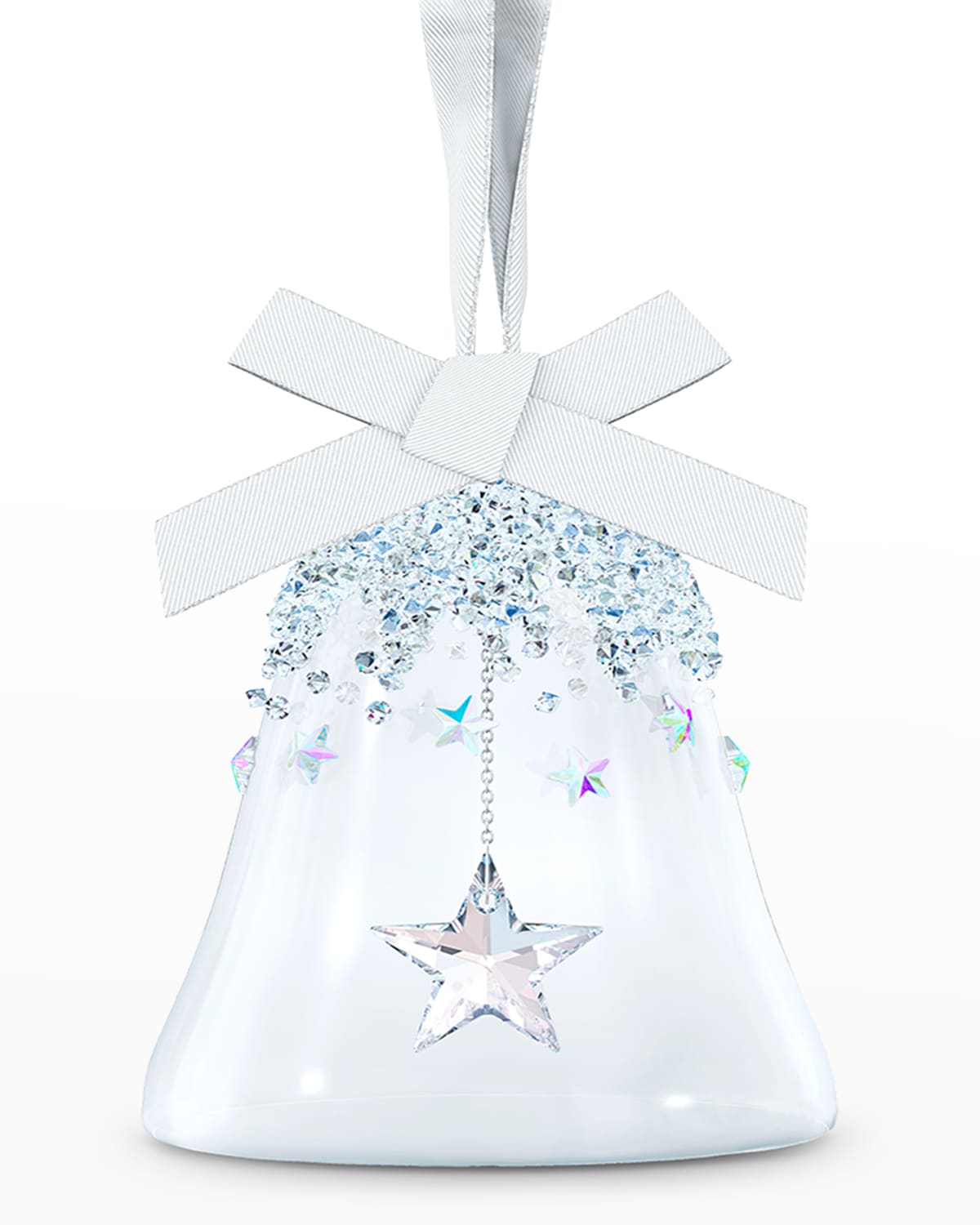 Crystal Bell Star Ornament