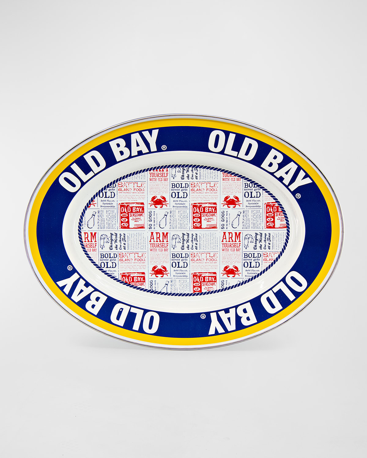 Old Bay Oval Platter