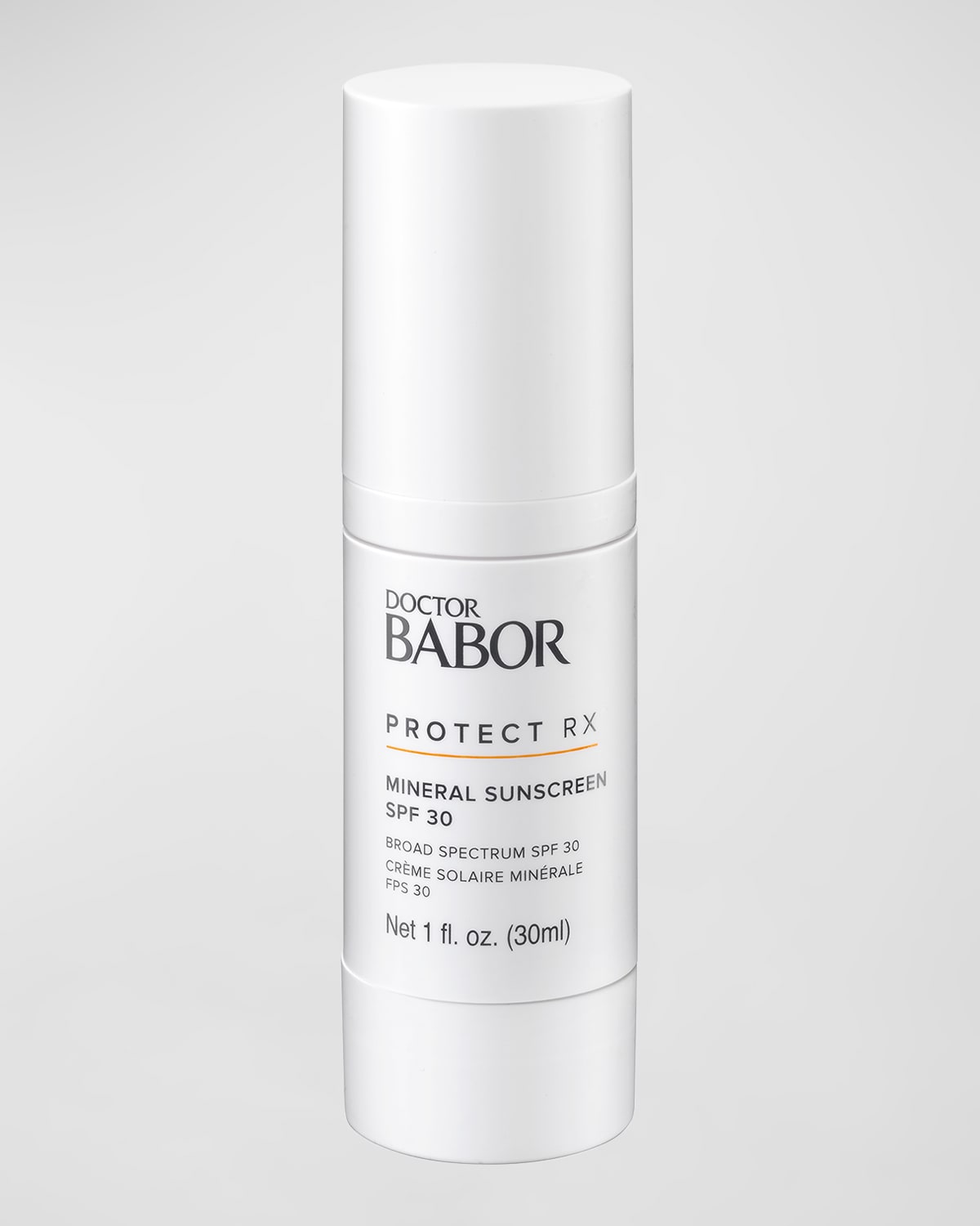 Shop Babor Protect Rx Mineral Sunscreen Spf 30, 30ml/ 1 Oz.