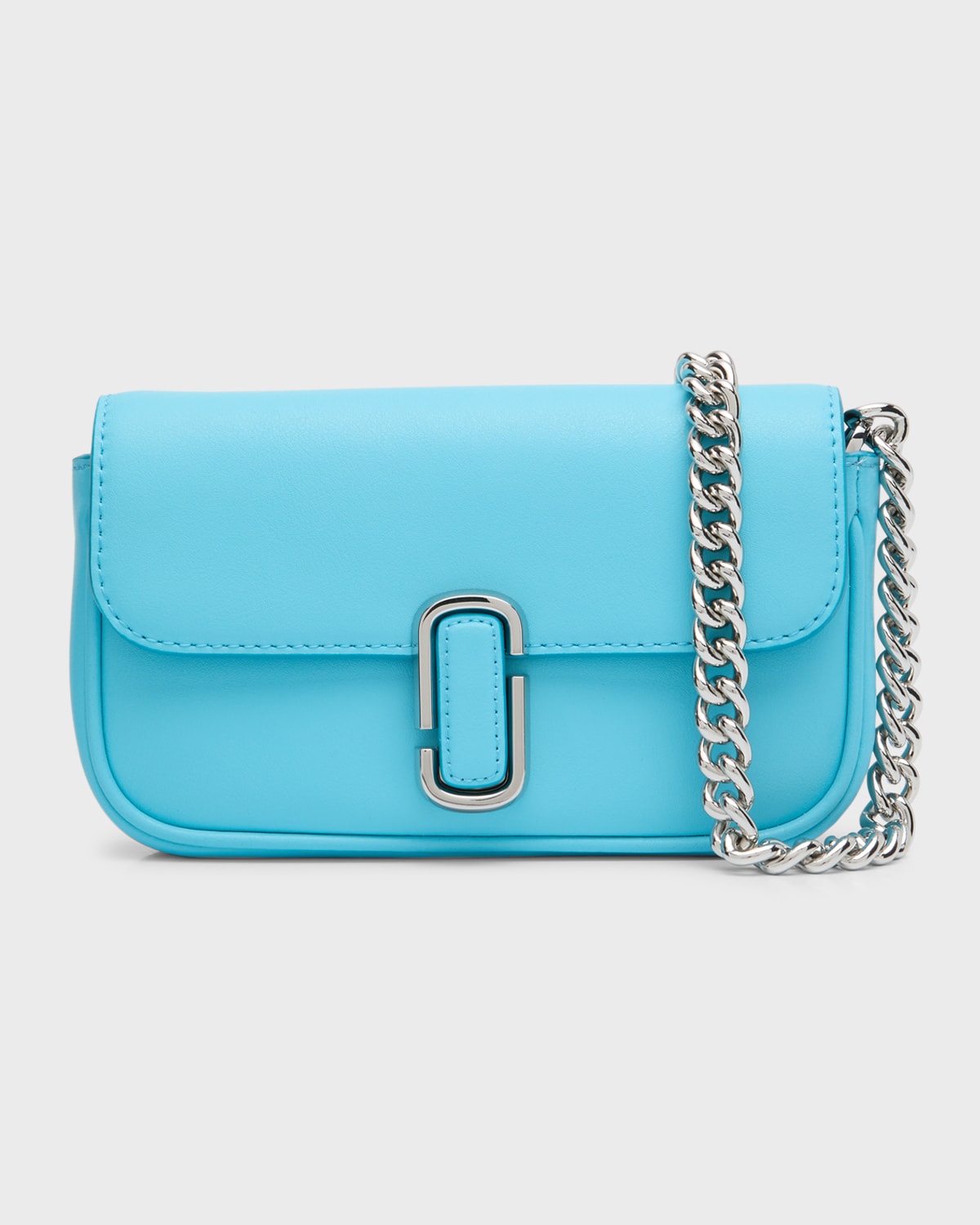 Marc Jacobs The J Marc Mini Shoulder Bag In Pool