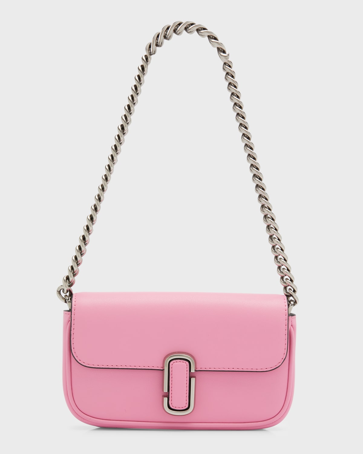 Marc Jacobs The J Marc Mini Shoulder Bag In Candy Pink