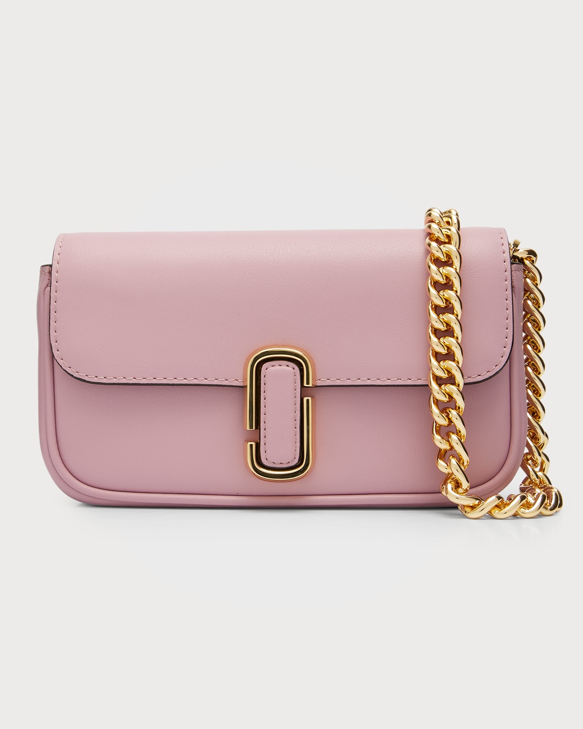 Marc Jacobs The J Marc Mini Shoulder Bag In Lilas