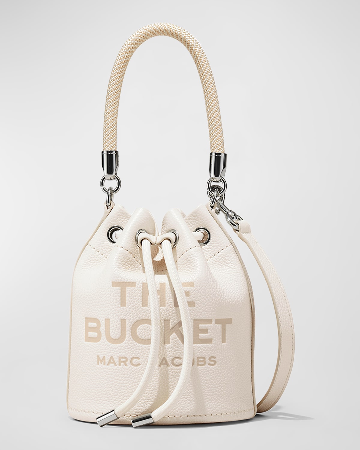 The Bucket Woven Bucket Bag in Beige - Marc Jacobs