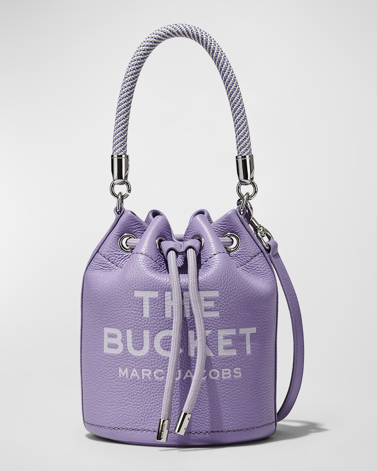 Marc Jacobs Logo Leather Bucket Bag