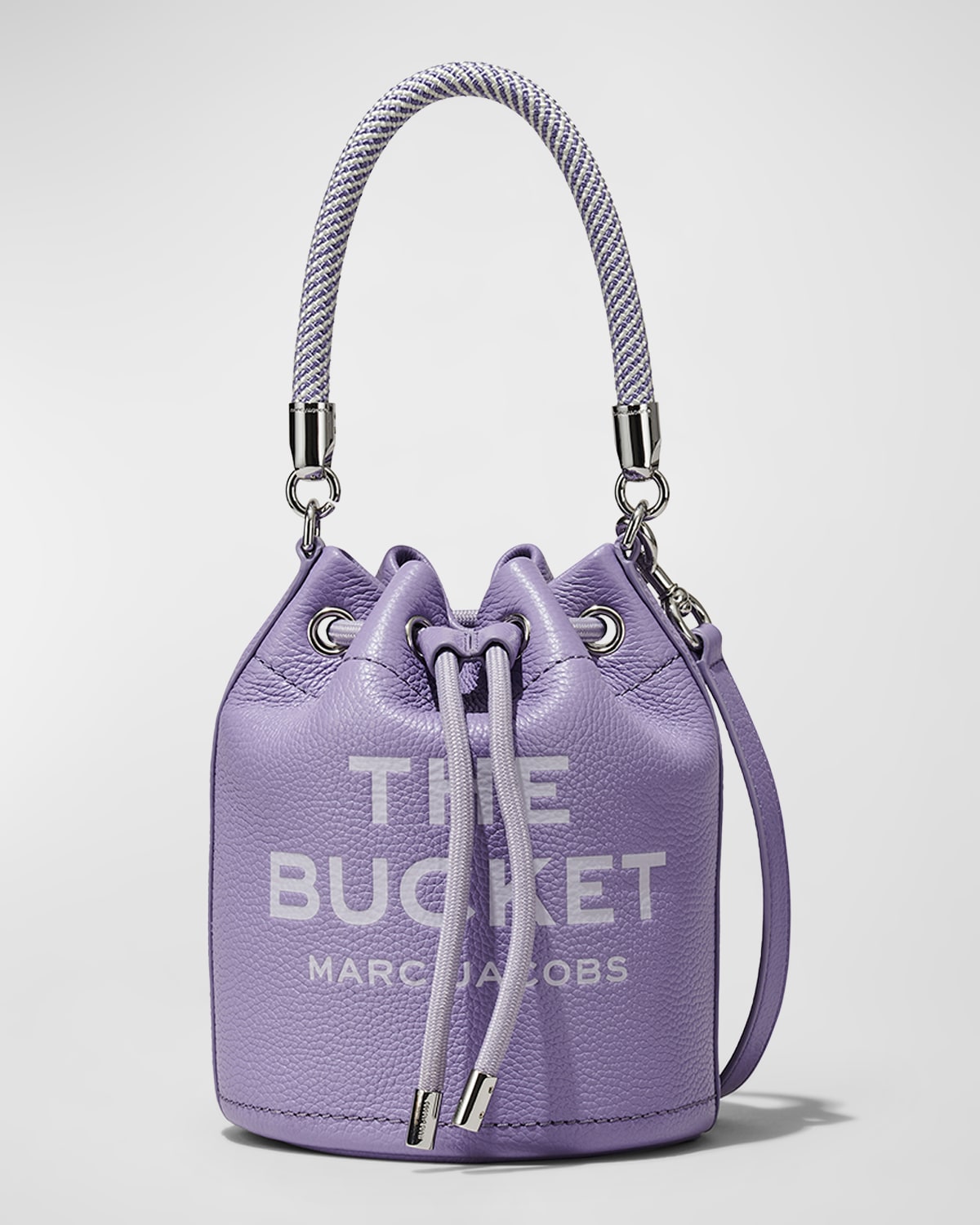 Marc Jacobs Logo Leather Bucket Bag In Daybreak