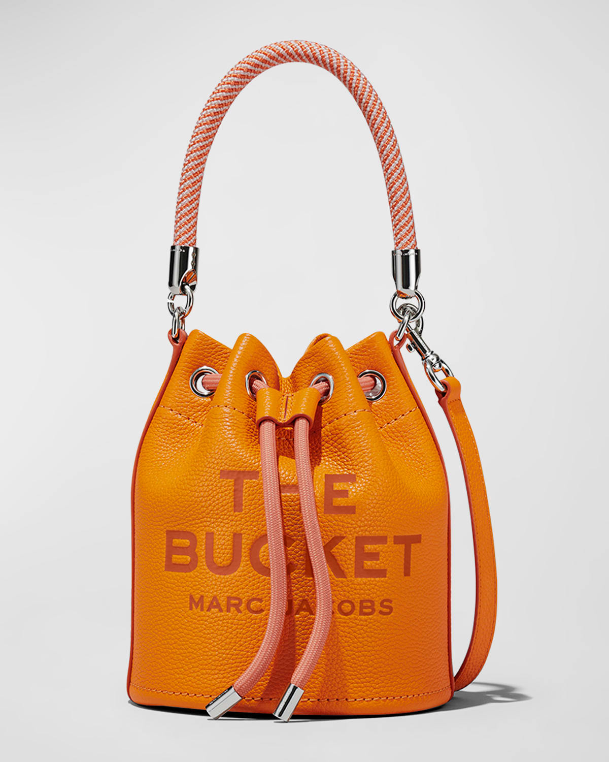 Marc Jacobs The Leather Bucket Bag In Multi-colored