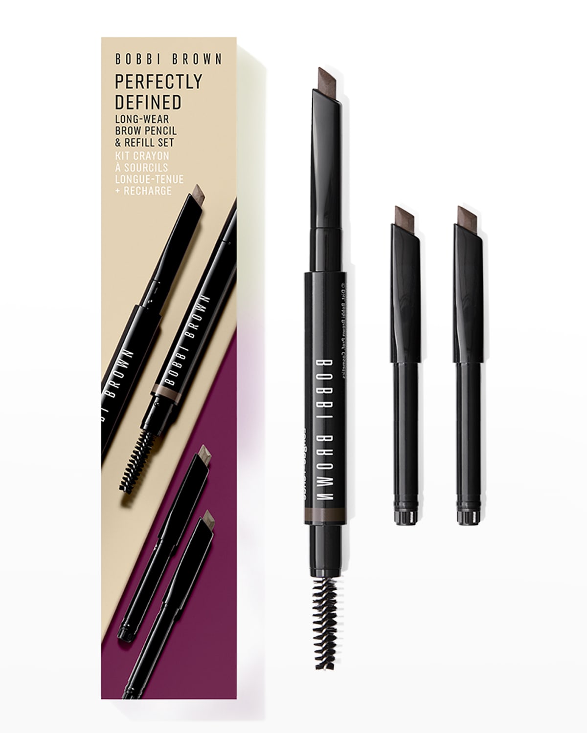 Bobbi Brown Perfectly Defined Long Wear Brow Pencil Refill Set ($101 Value)