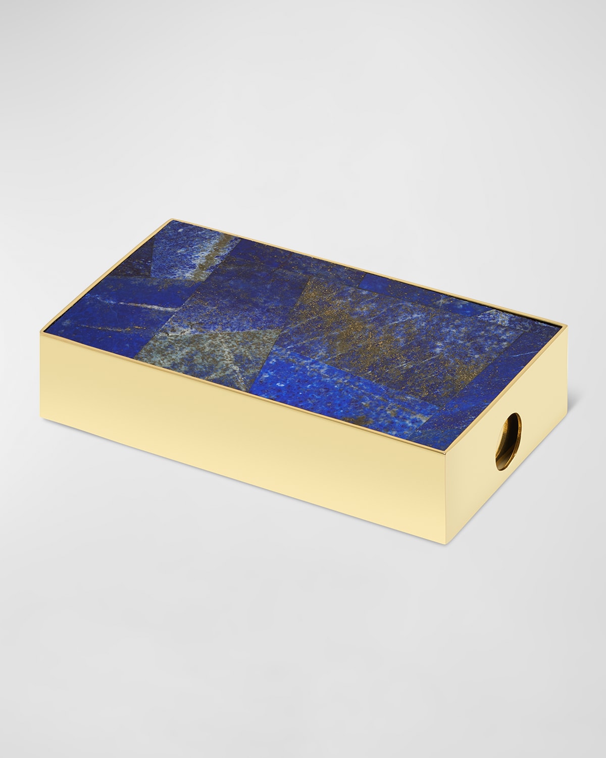 Shop Aerin Cassiel Mosaic Match Sleeve In Lapis