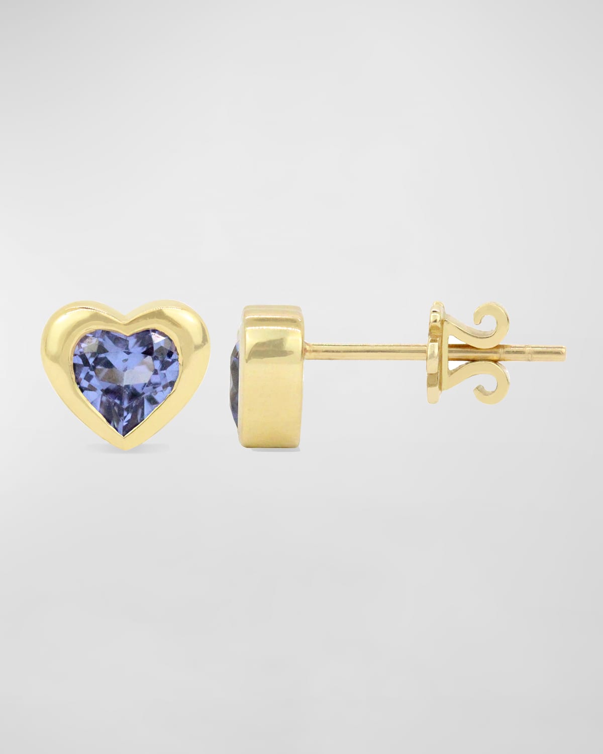 Chubby Heart Stud Earring, Single