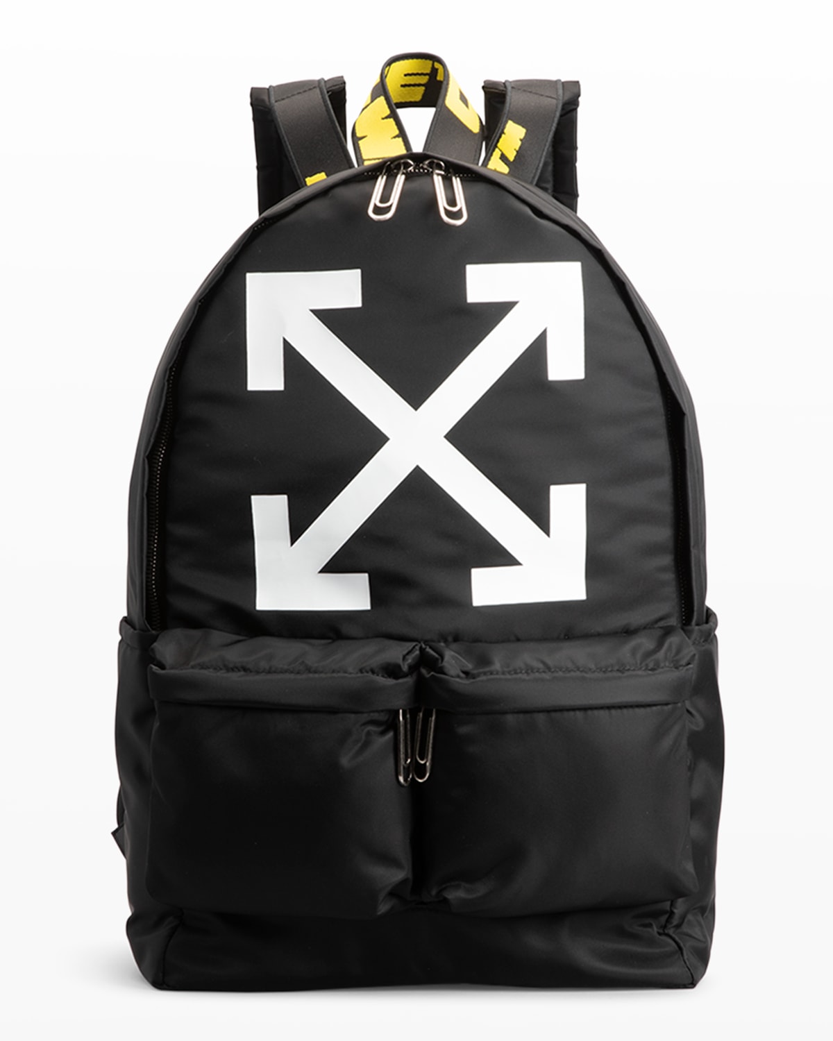 Men's Arrows Logo Nylon Backpack