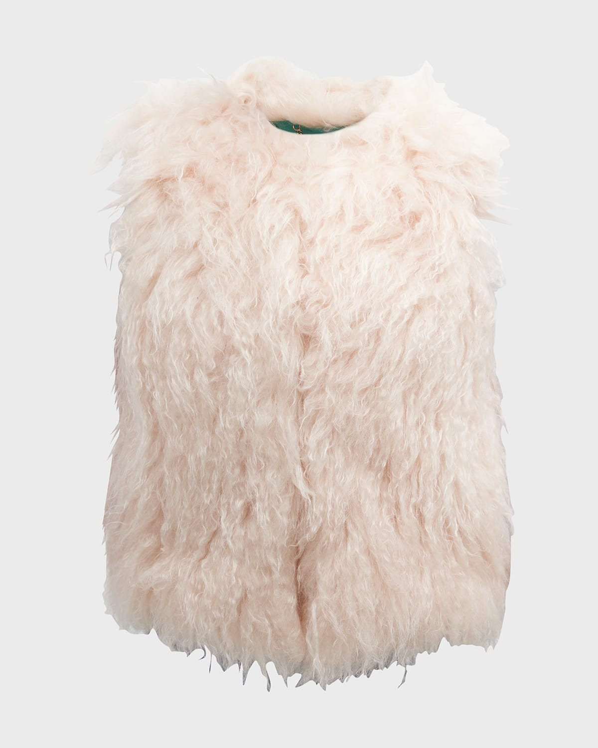 Dyed Faux Fur Gilet