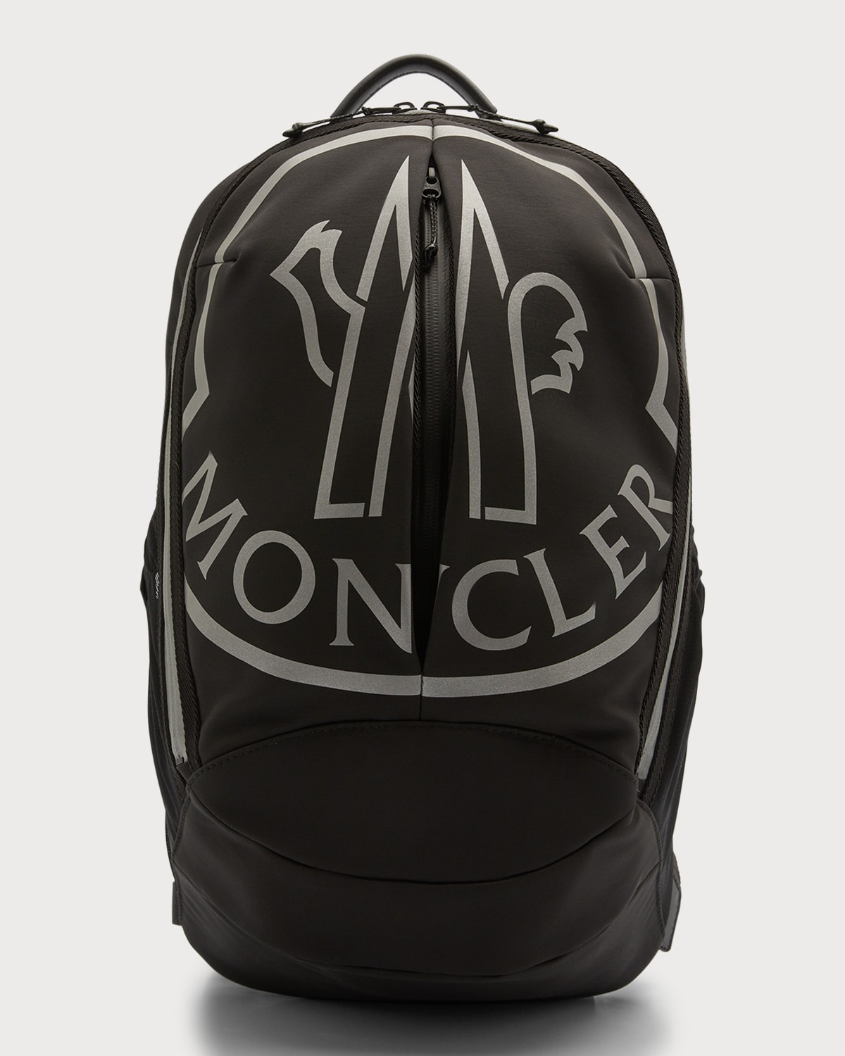 Moncler Men's Cut Backpack In Black