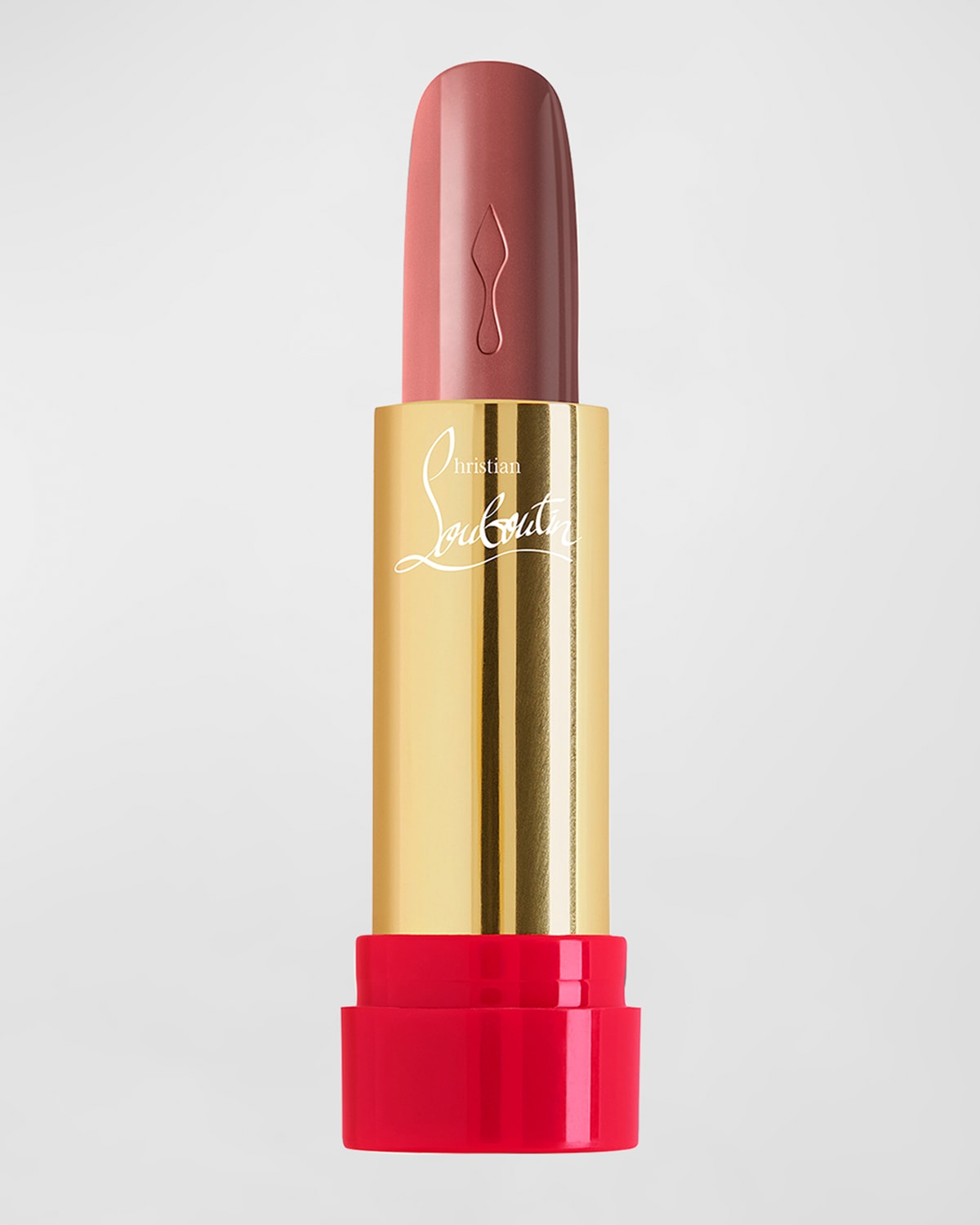 Shop Christian Louboutin So Glow Lipstick Refill In Peach Cabaret