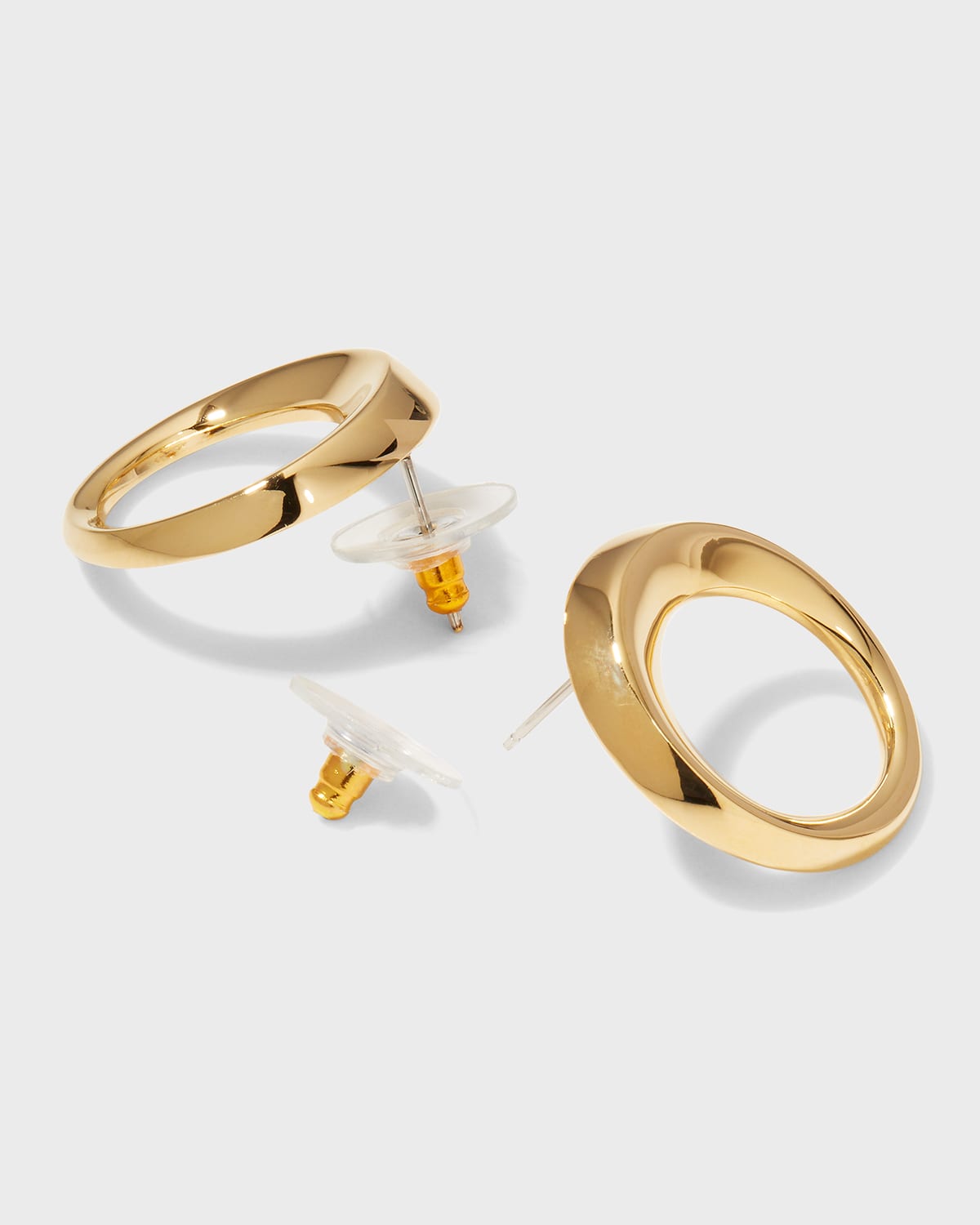 Soko Kaya Open Stud Earrings In Gold